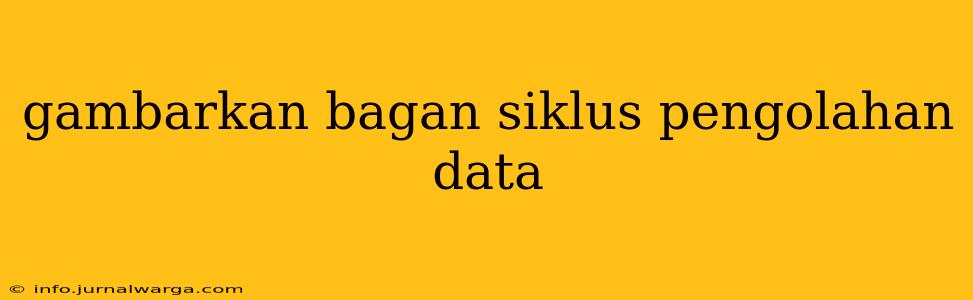 gambarkan bagan siklus pengolahan data