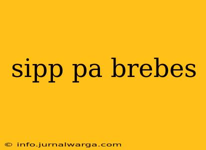 sipp pa brebes