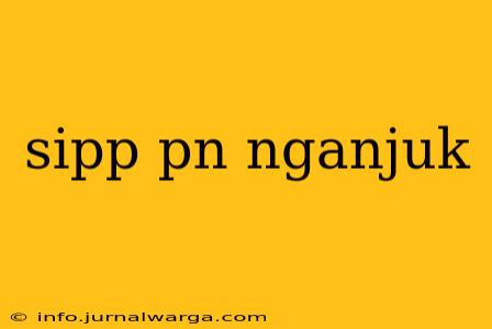 sipp pn nganjuk