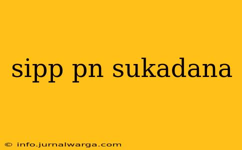 sipp pn sukadana